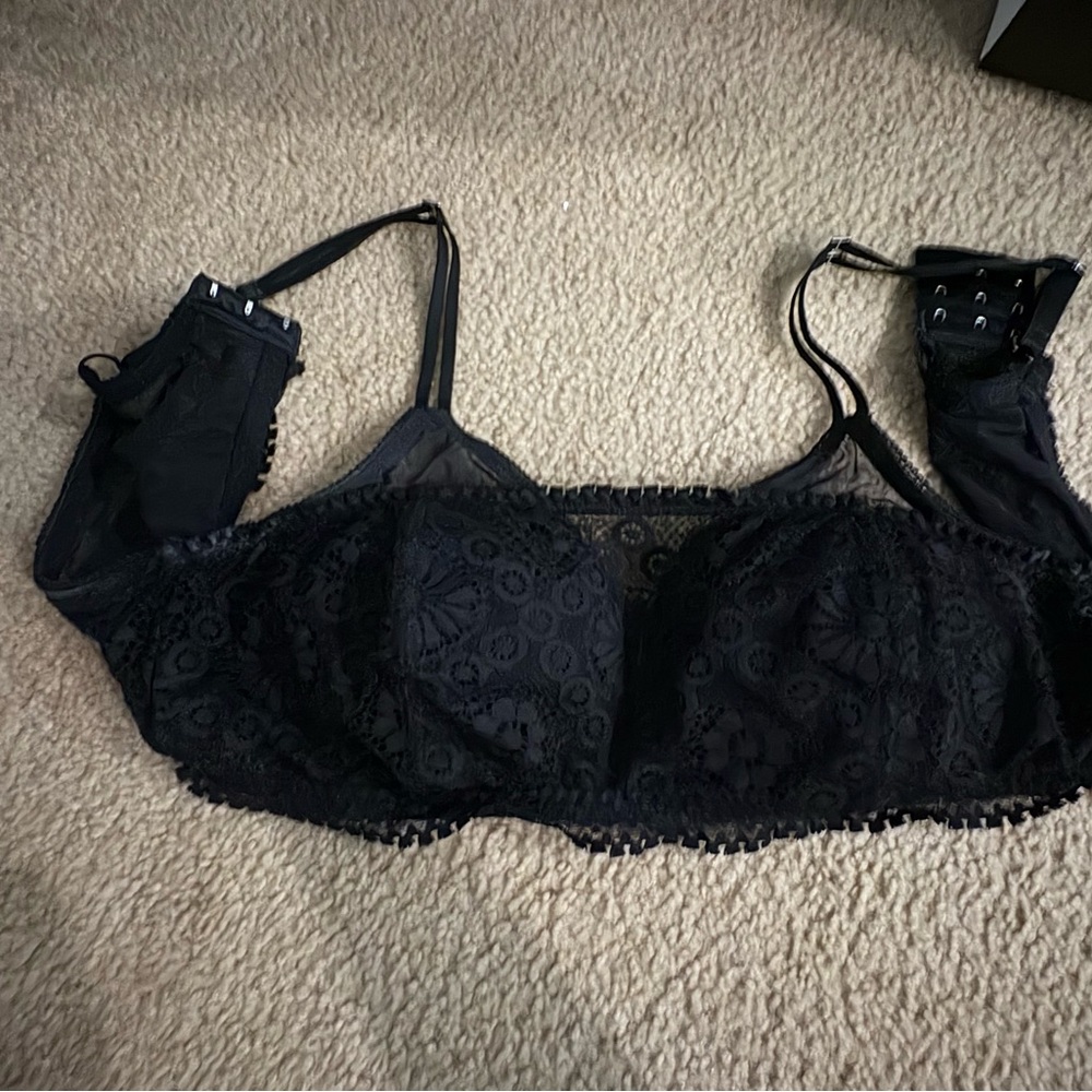 Aerie lace bandeau style bra